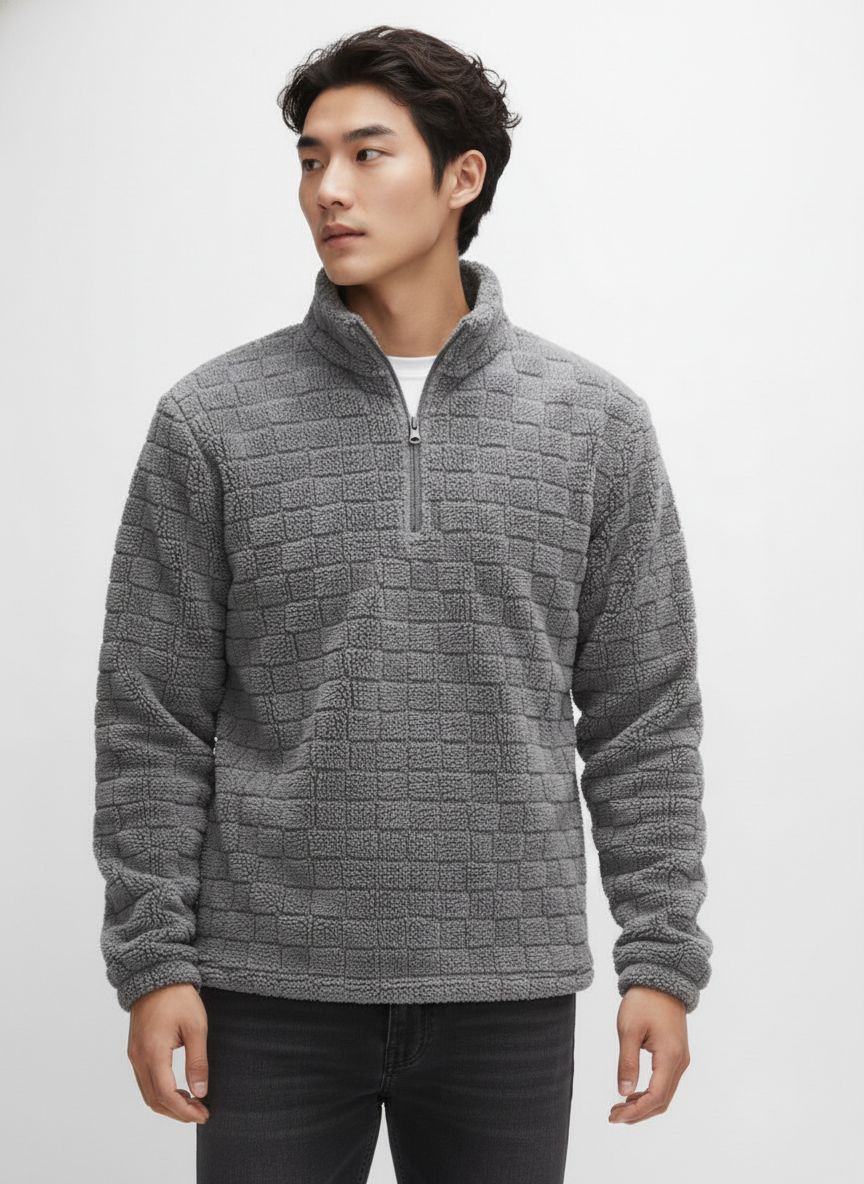 THE GRID FLEECE