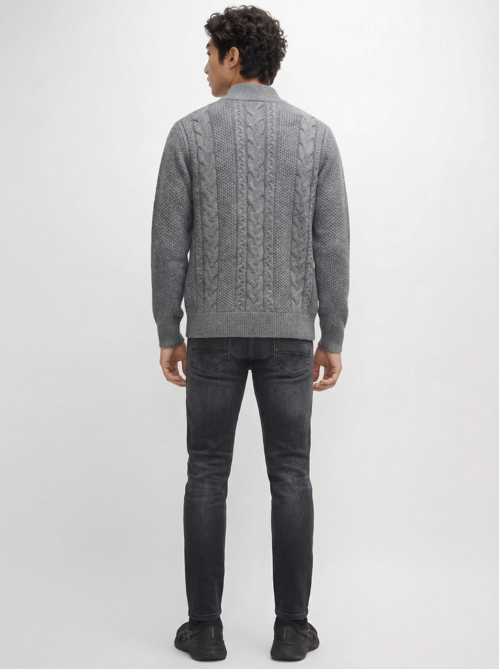 THE CABLE CARDIGAN