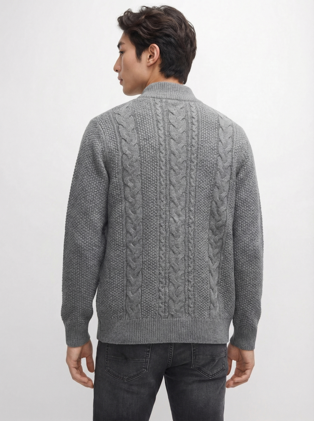 THE CABLE CARDIGAN