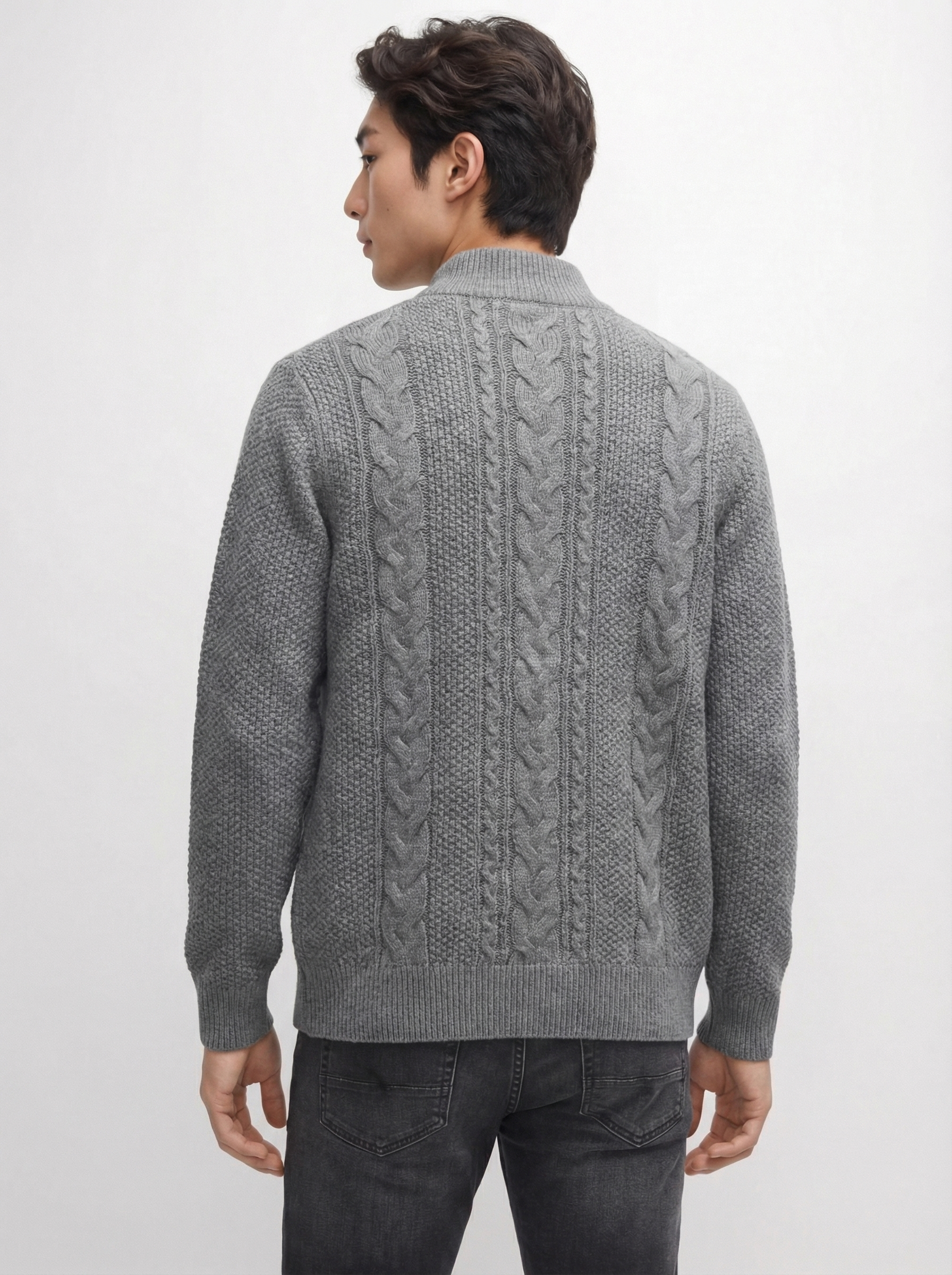 THE CABLE CARDIGAN