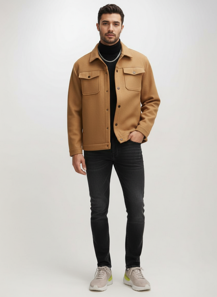 THE STRUCTURE OVERSHIRT