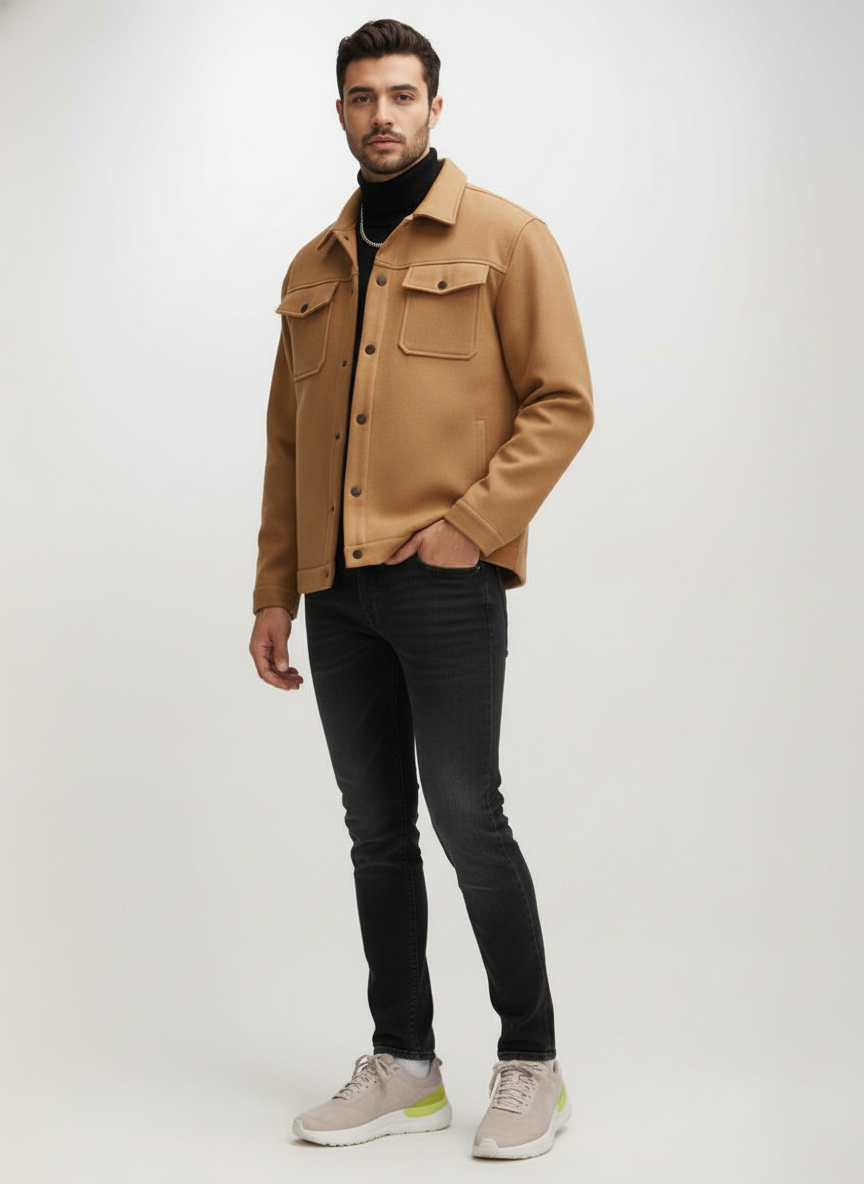 THE STRUCTURE OVERSHIRT