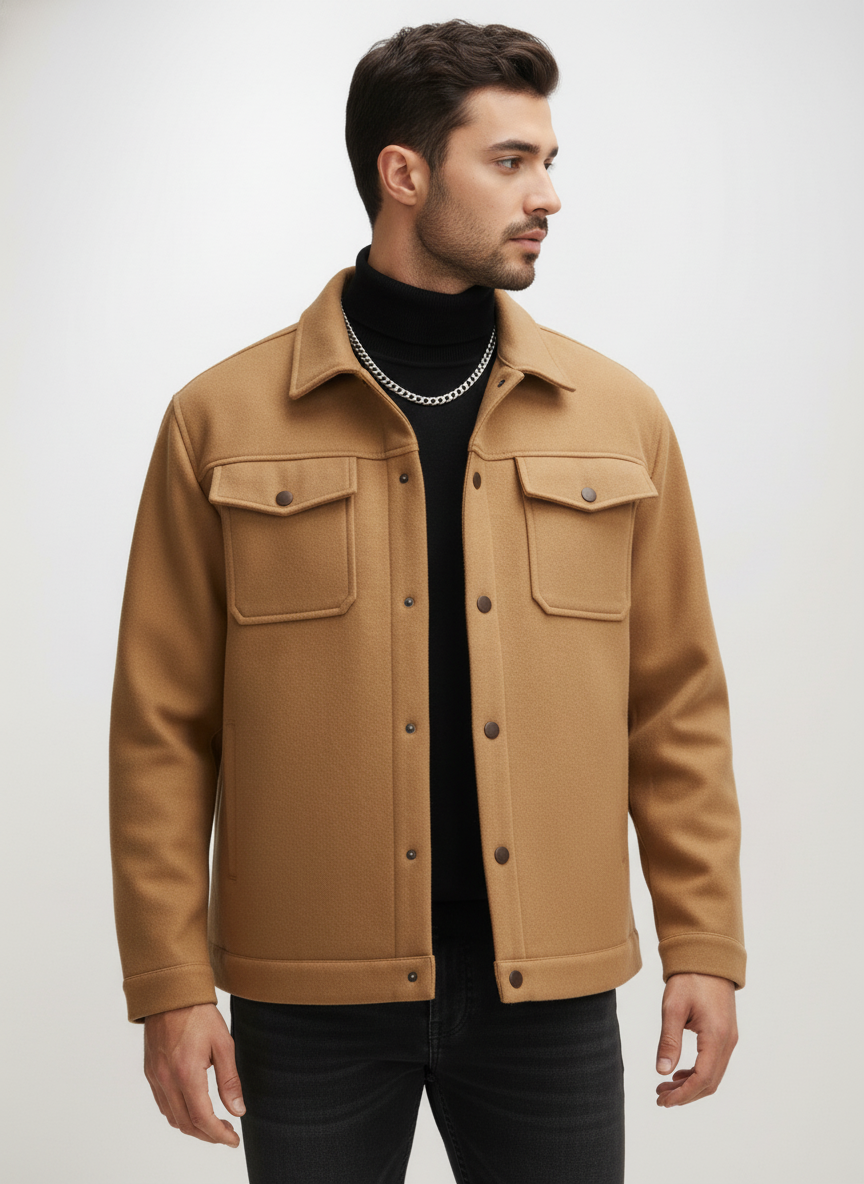 THE STRUCTURE OVERSHIRT