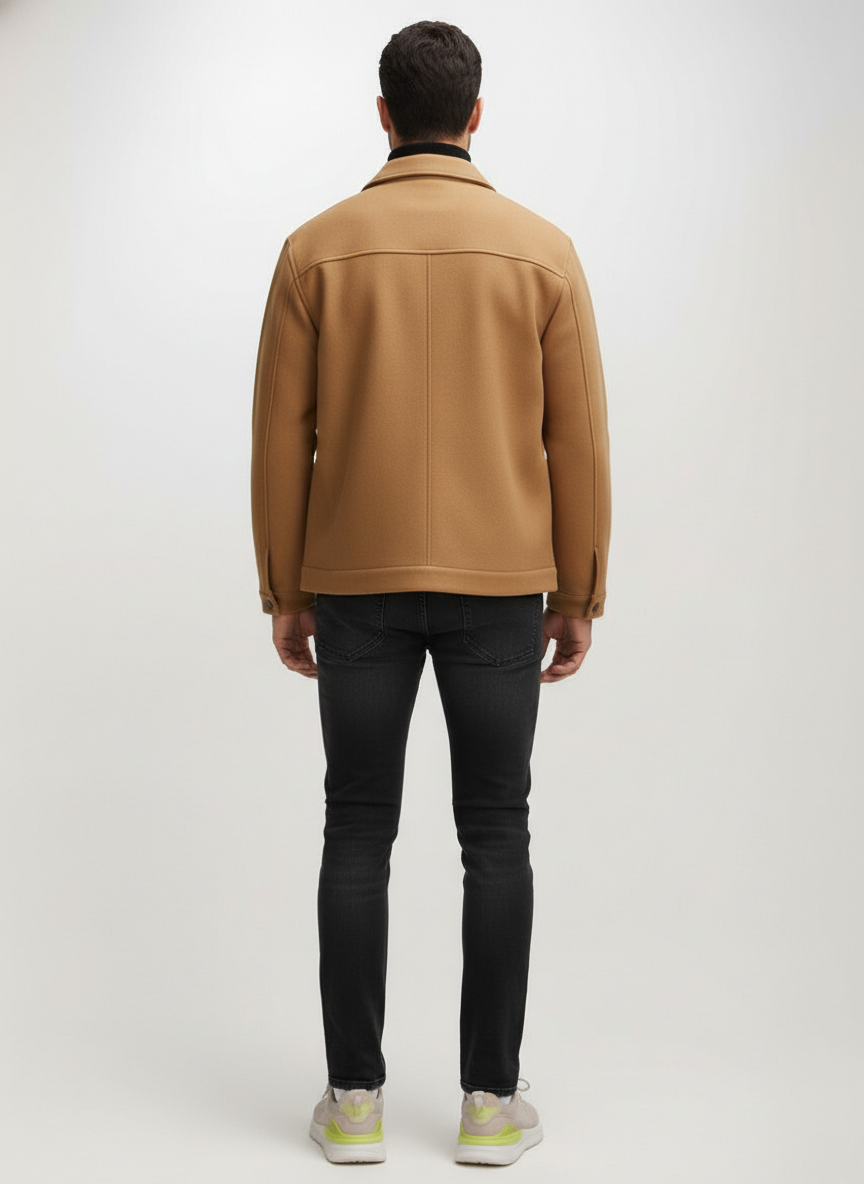 THE STRUCTURE OVERSHIRT